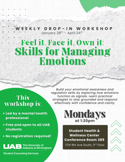 Feel It, Face It, Own It: Skills for Managing Emotions